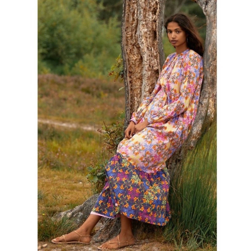 NWT Anthropologie by Roopa Pemmaruju Rosamel Maxi Dress